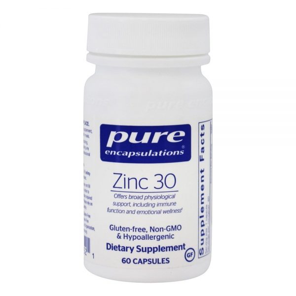 Zinc 30mg No fillers immune support